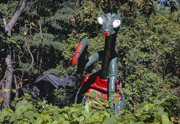 Prehistoric Forest - Old John Margolies Photo (newer photo)